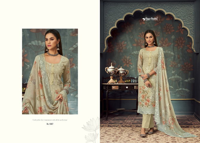 Shree Shalika Vol 108 Embroidery Printed Georgette Suits Wholesale Online
